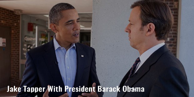 jake tapper with president barack obama