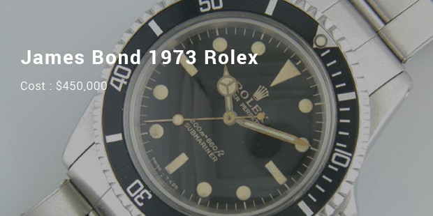 james bond 1973 rolex