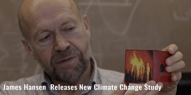 james hansen  releases new climate change study