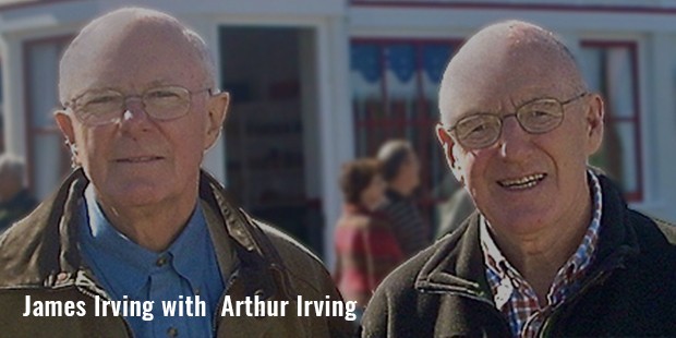 james irving with  arthur irving