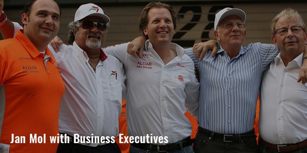 jan mol with business executives