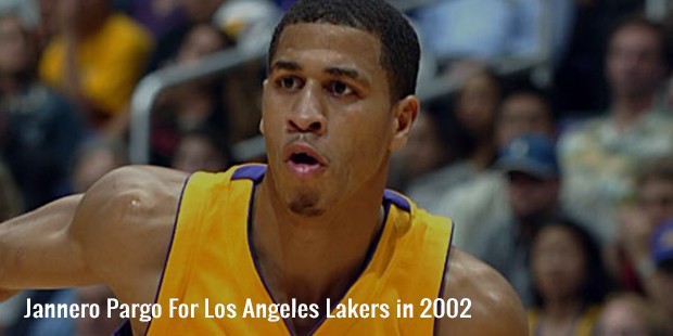 jannero pargo for los angeles lakers in 2002