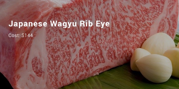 japanese wagyu rib eye