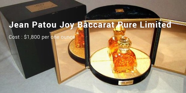 jean patou joy baccarat pure limited