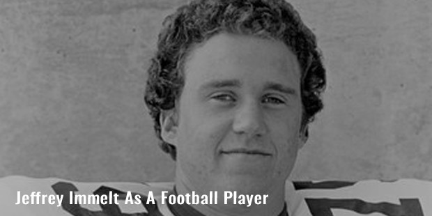 jeffrey immelt as a football player