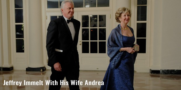 jeffrey immelt with his wife andrea