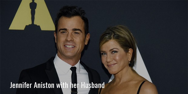 Jennifer Aniston with her Husband 