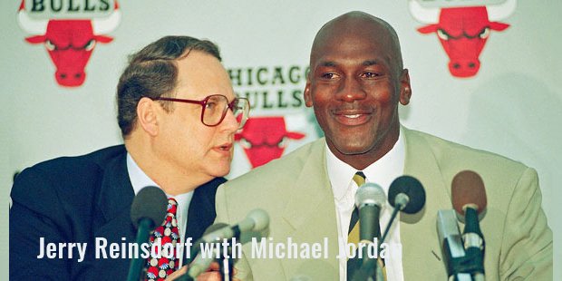 jerry reinsdorf with michael jordan