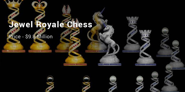 The world's most expensive chess set costs RM17 million