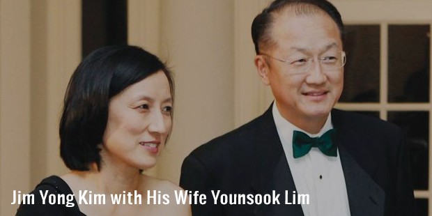 jim yong kim with his wife younsook lim