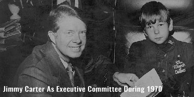 jimmy carter as executive committee during 1970