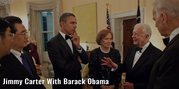 jimmy carter with barack obama