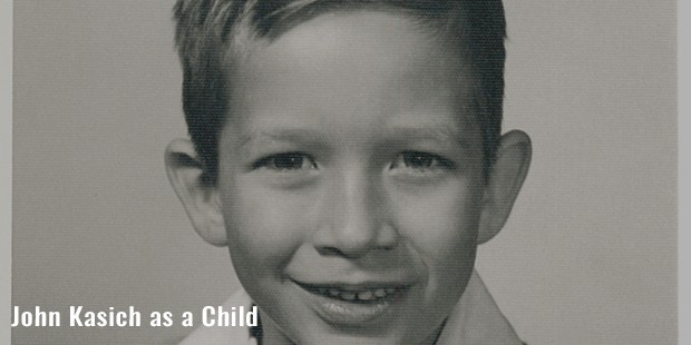 john kasich as a child