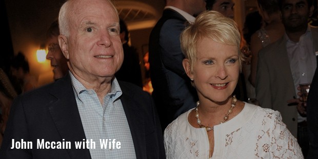 john mccain with wife