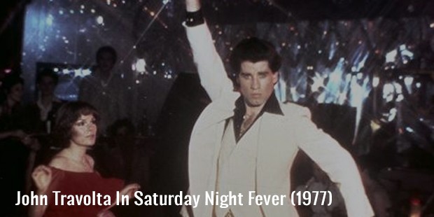 john travolta in saturday night fever  1977 