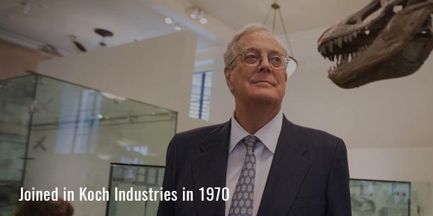 Joined in Koch Industries in 1970