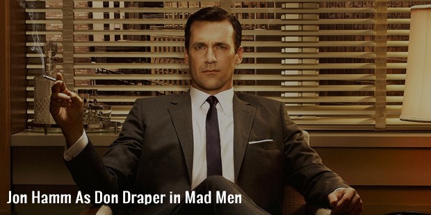 jon hamm as don draper in mad men