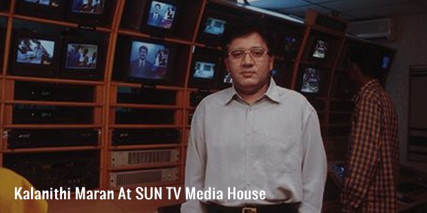 kalanithi maran at sun tv media house