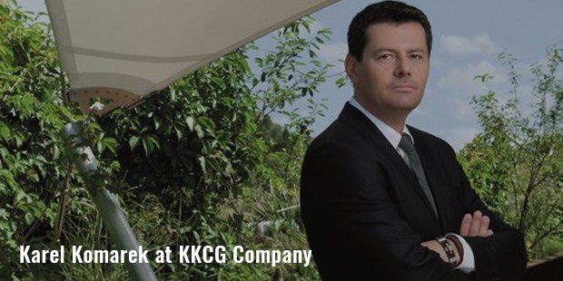 karel komarek at kkcg company