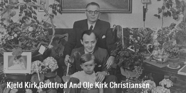 kjeld kirk,godtfred and ole kirk christiansen