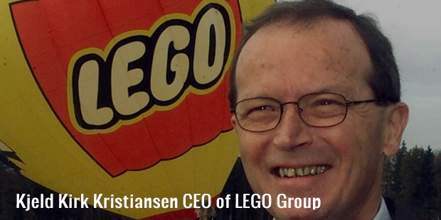 kjeld kirk kristiansen ceo of lego group