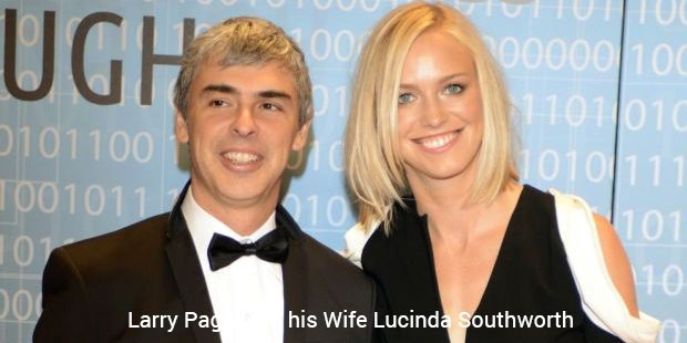 larry page with his wife lucinda southworth