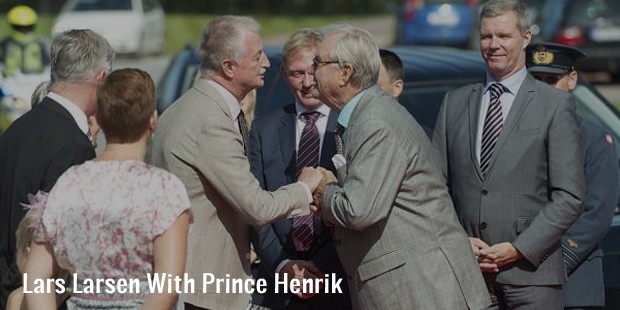 lars larsen with prince henrik