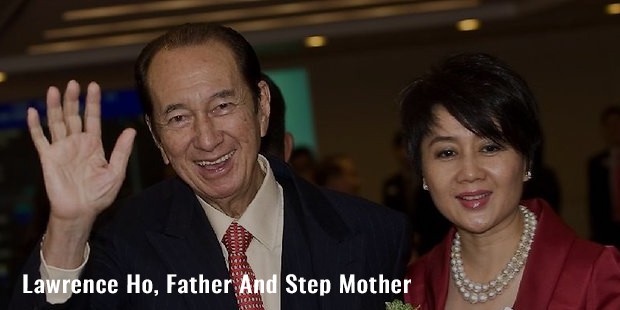 lawrence ho, father and step mother