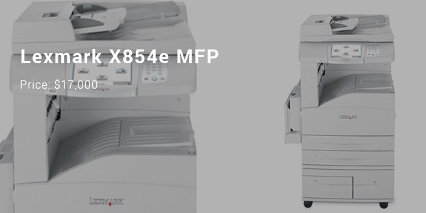 lexmark x854e mfp