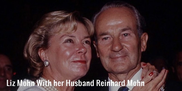 liz mohn with her husband reinhard mohn