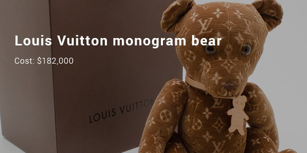 louis vuitton monogram bear