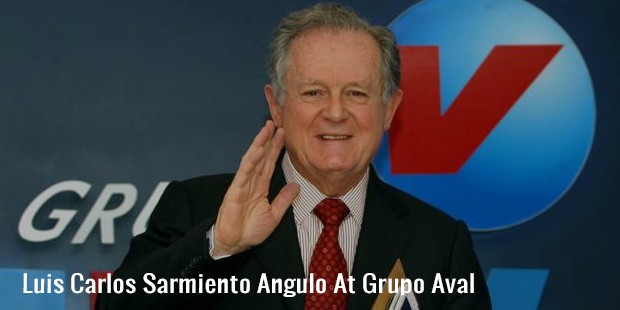 luis carlos sarmiento angulo at grupo aval