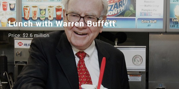 lunch with warren buffett