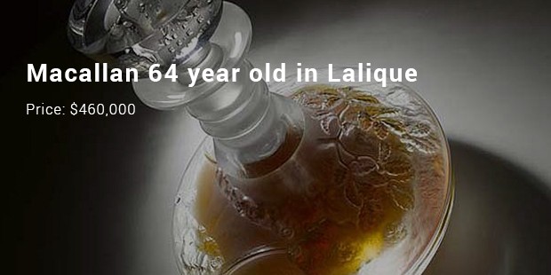 macallan 64 year old in lalique