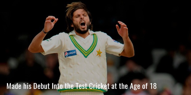 made his debut into the test cricket at the age of 18