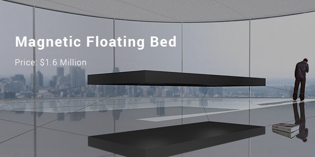 magnetic floating bed