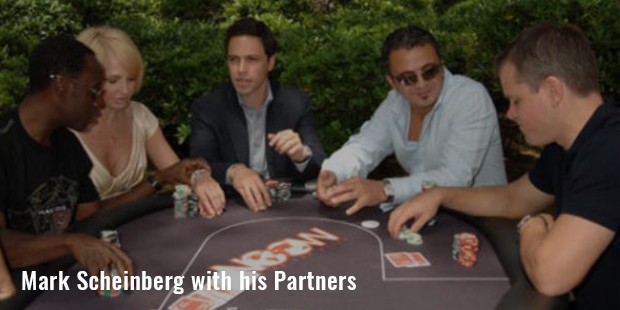 mark scheinberg with his partners