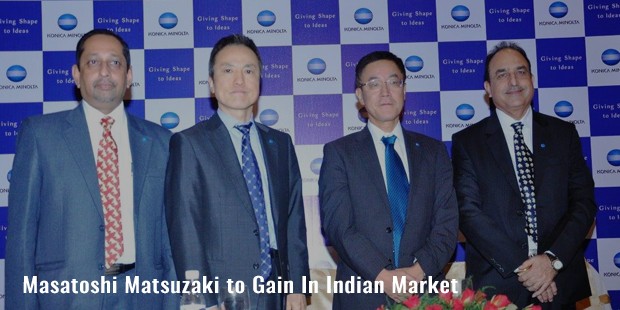 masatoshi matsuzaki to gain in indian market