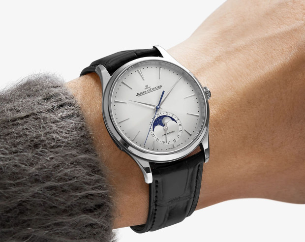 master ultra thin moon stainless steel