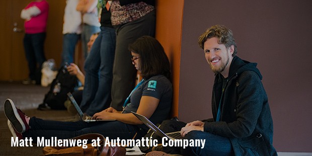 matt mullenweg at automattic company