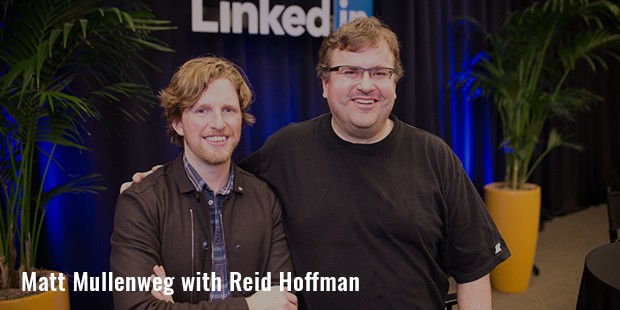 matt mullenweg with reid hoffman