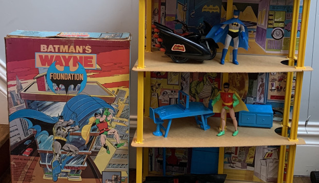 mego batman s wayne foundation