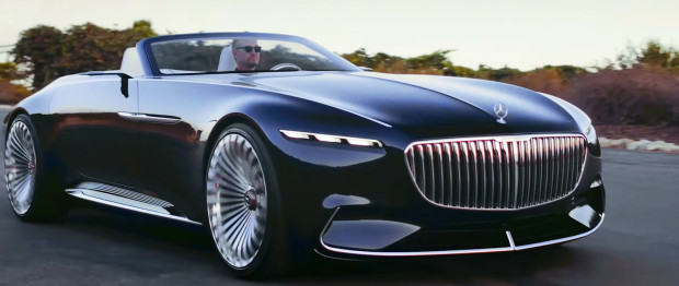 mercedes maybach 6 cabriolet vision concept