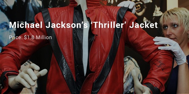 michael jackson’s ‘thriller’ jacket