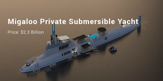 migaloo private submersible yacht