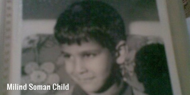 milind soman child