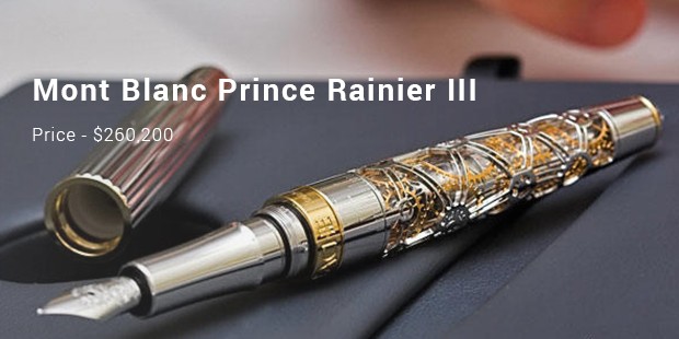 mont blanc prince rainier iii