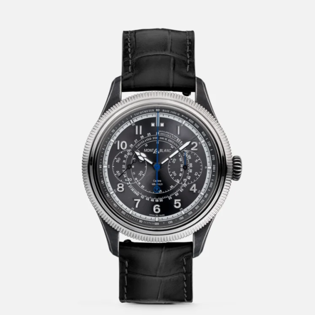 montblanc 1858 the unveiled timekeeper minerva limited edition ,