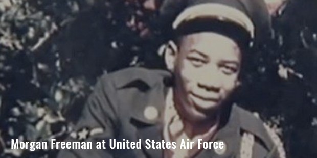 morgan freeman at united states air force