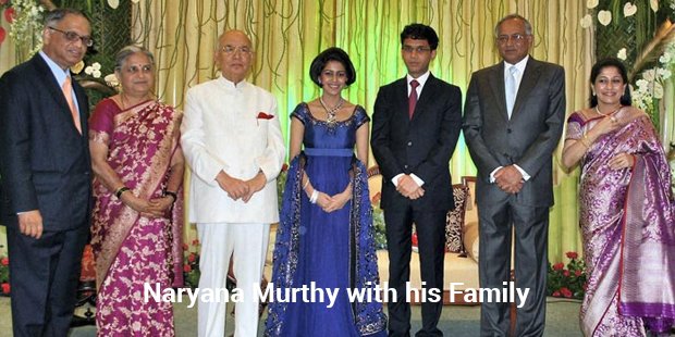 naryana murthy with family